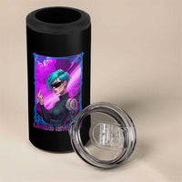 Cyberpunk Girl Legend Never Die 4 in 1 Can Cooler Tumbler Gaming Aesthetic Gift - Wonder Print Shop