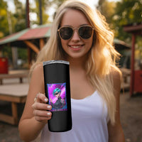 Cyberpunk Girl Legend Never Die Skinny Tumbler Gaming Aesthetic Gift - Wonder Print Shop