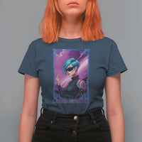 Cyberpunk Girl Legend Never Die T Shirt For Women Gaming Aesthetic Gift - Wonder Print Shop