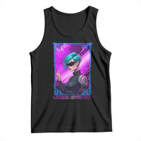 Cyberpunk Girl Legend Never Die Tank Top Gaming Aesthetic Gift - Wonder Print Shop