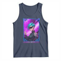 Cyberpunk Girl Legend Never Die Tank Top Gaming Aesthetic Gift - Wonder Print Shop