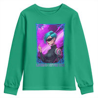 Cyberpunk Girl Legend Never Die Youth Sweatshirt Gaming Aesthetic Gift - Wonder Print Shop