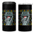 Funny Liberty Statue Ugly Sweater Gift 4 in 1 Can Cooler Tumbler Merry Resistmas - Wonder Print Shop