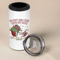 We Do Not Need Kings We Have Got Santa 4 in 1 Can Cooler Tumbler Funny Christmas Gift - Wonder Print Shop
