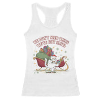 We Do Not Need Kings We Have Got Santa Racerback Tank Top Funny Christmas Gift - Wonder Print Shop