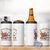 No Kings Only Santa 4 in 1 Can Cooler Tumbler Funny Christmas Parody Gift - Wonder Print Shop