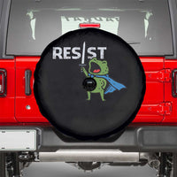 Resist Frog Warrior Spare Tire Cover Funny Rebel Meme Gift - Wonder Print Shop