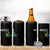Resist Frog Warrior 4 in 1 Can Cooler Tumbler Funny Rebel Meme Gift - Wonder Print Shop