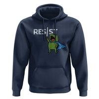 Resist Frog Warrior Hoodie Funny Rebel Meme Gift - Wonder Print Shop