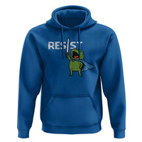 Resist Frog Warrior Hoodie Funny Rebel Meme Gift - Wonder Print Shop