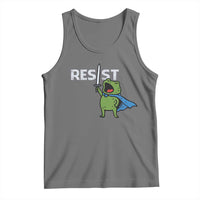 Resist Frog Warrior Tank Top Funny Rebel Meme Gift - Wonder Print Shop