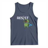 Resist Frog Warrior Tank Top Funny Rebel Meme Gift - Wonder Print Shop