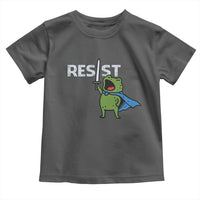Resist Frog Warrior Toddler T Shirt Funny Rebel Meme Gift - Wonder Print Shop
