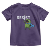 Resist Frog Warrior Toddler T Shirt Funny Rebel Meme Gift - Wonder Print Shop