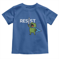 Resist Frog Warrior Toddler T Shirt Funny Rebel Meme Gift - Wonder Print Shop