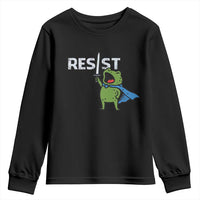 Resist Frog Warrior Youth Sweatshirt Funny Rebel Meme Gift - Wonder Print Shop