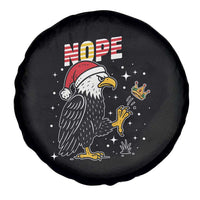 Funny Eagle No Kings In America Christmas 2025 Spare Tire Cover - Wonder Print Shop