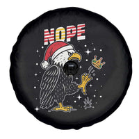 Funny Eagle No Kings In America Christmas 2025 Spare Tire Cover - Wonder Print Shop