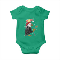 Funny Eagle No Kings In America Christmas 2025 Baby Onesie - Wonder Print Shop