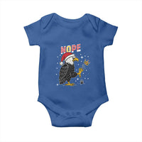 Funny Eagle No Kings In America Christmas 2025 Baby Onesie - Wonder Print Shop