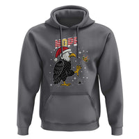 Funny Eagle No Kings In America Christmas 2025 Hoodie - Wonder Print Shop
