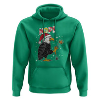 Funny Eagle No Kings In America Christmas 2025 Hoodie - Wonder Print Shop