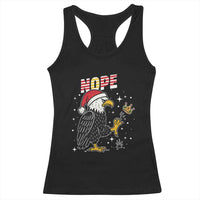 Funny Eagle No Kings In America Christmas 2025 Racerback Tank Top - Wonder Print Shop