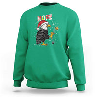 Funny Eagle No Kings In America Christmas 2025 Sweatshirt - Wonder Print Shop