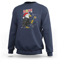 Funny Eagle No Kings In America Christmas 2025 Sweatshirt - Wonder Print Shop
