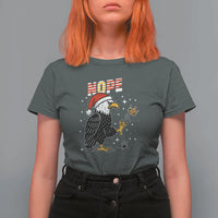 Funny Eagle No Kings In America Christmas 2025 T Shirt For Women - Wonder Print Shop