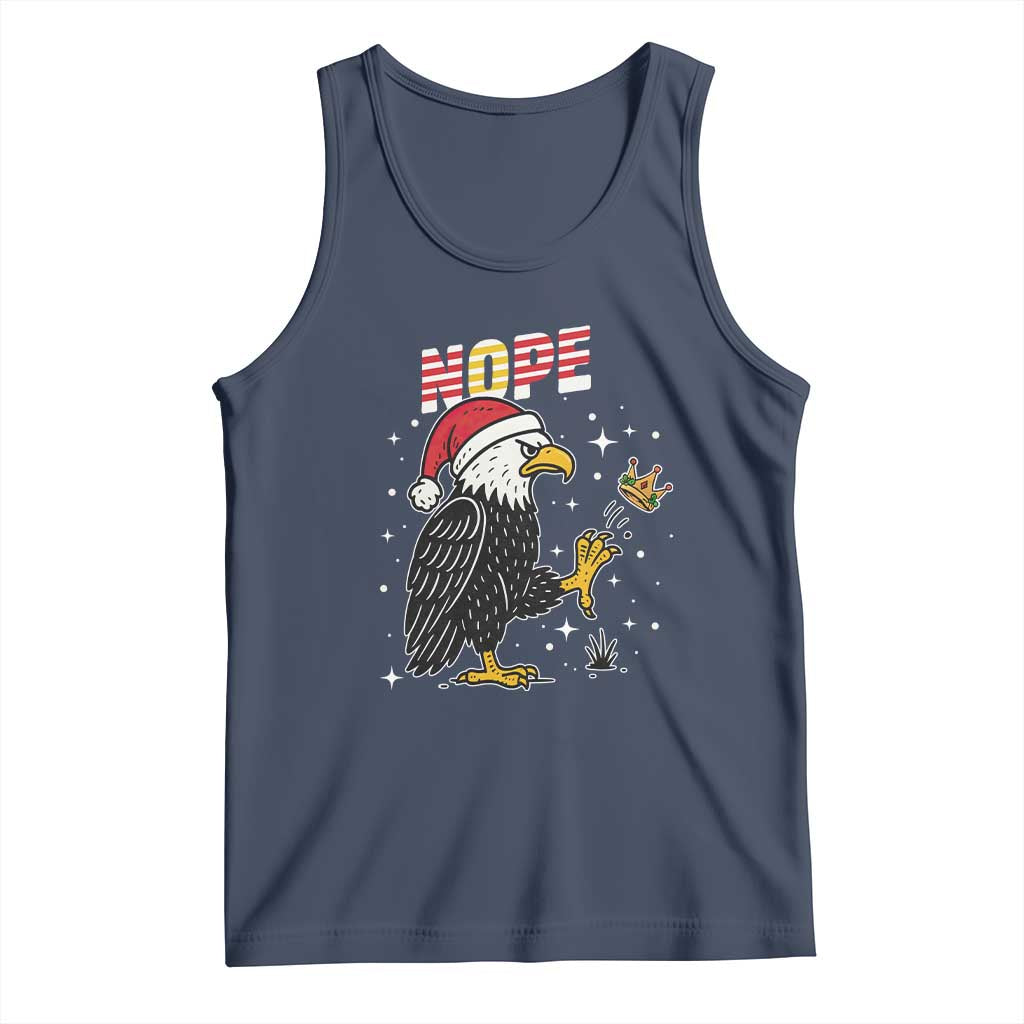 Funny Eagle No Kings In America Christmas 2025 Tank Top - Wonder Print Shop