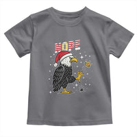 Funny Eagle No Kings In America Christmas 2025 Toddler T Shirt - Wonder Print Shop