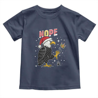 Funny Eagle No Kings In America Christmas 2025 Toddler T Shirt - Wonder Print Shop