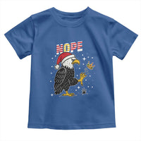 Funny Eagle No Kings In America Christmas 2025 Toddler T Shirt - Wonder Print Shop