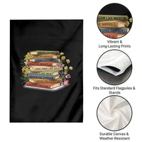 Black History Leaders Book Garden Flag African American Teachers - Wonder Print Shop