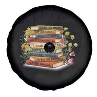 Black History Leaders Book Spare Tire Cover African American Teachers - Wonder Print Shop