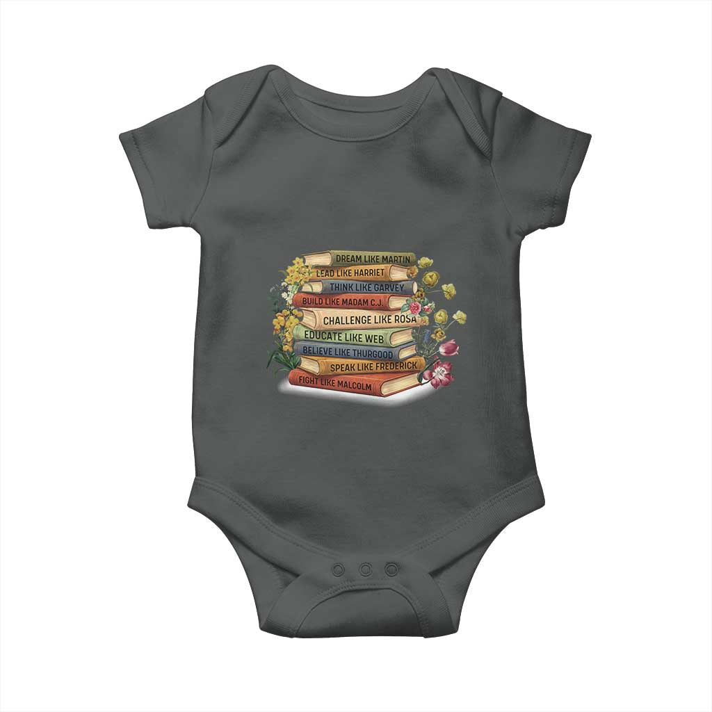Black History Leaders Book Baby Onesie African American Teachers - Wonder Print Shop