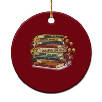 Black History Leaders Book Ceramic Ornament African American Teachers - Wonder Print Shop