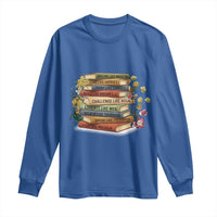 Black History Leaders Book Long Sleeve Shirt African American Teachers - Wonder Print Shop