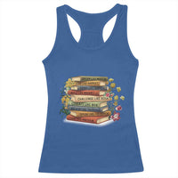 Black History Leaders Book Racerback Tank Top African American Teachers - Wonder Print Shop