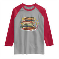 Black History Leaders Book Raglan Shirt African American Teachers - Wonder Print Shop
