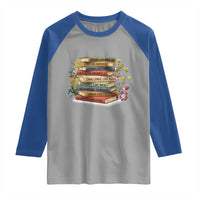 Black History Leaders Book Raglan Shirt African American Teachers - Wonder Print Shop