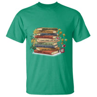 Black History Leaders Book T Shirt African American Teachers - Wonder Print Shop