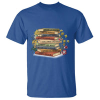 Black History Leaders Book T Shirt African American Teachers - Wonder Print Shop