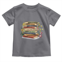 Black History Leaders Book Toddler T Shirt African American Teachers - Wonder Print Shop