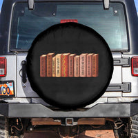 African American Teachers Gift Spare Tire Cover Black History Leaders Book - Wonder Print Shop