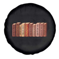 African American Teachers Gift Spare Tire Cover Black History Leaders Book - Wonder Print Shop