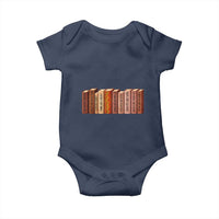 African American Teachers Gift Baby Onesie Black History Leaders Book - Wonder Print Shop
