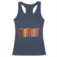 African American Teachers Gift Racerback Tank Top Black History Leaders Book - Wonder Print Shop
