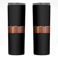 African American Teachers Gift Skinny Tumbler Black History Leaders Book - Wonder Print Shop